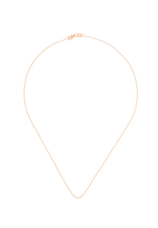 Collier Rundanker Rotgold 750, 1.1mm, 42cm