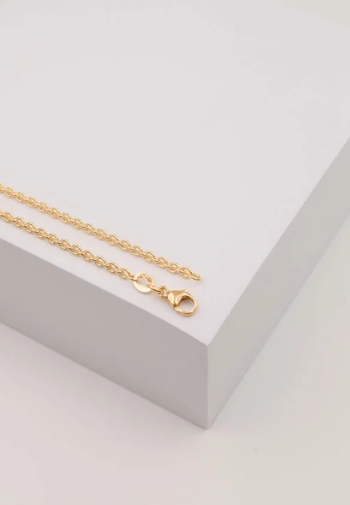 Collier Rundanker Rotgold 750, 2.3mm, 50cm