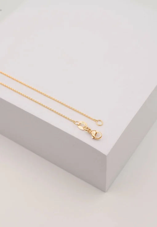 Collier Rundanker Rotgold 750, 1.1mm, 42cm