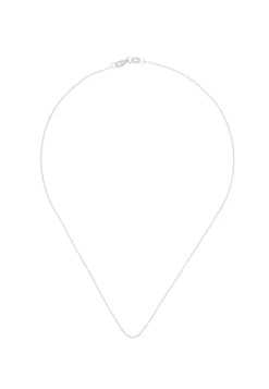 Collier Rundanker Weissgold 750, 1.1mm, 60cm
