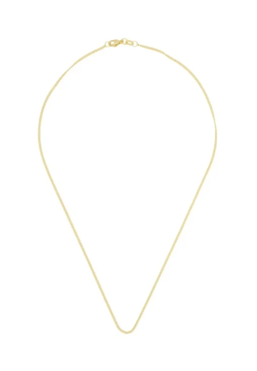 Collier Rundpanzer Gelbgold 750, 1.6mm, 42cm