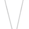 Collier Rundpanzer Weissgold 750, 2.1mm, 42cm