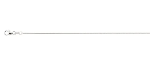 Collier Schlange Silber 925, 1.1mm, 38cm