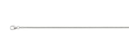 Collier Schlange Silber 925, 1.6mm, 55cm