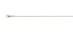 Collier Schlange Silber 925, 1.1mm, 38cm