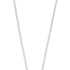 Collier Schlange Weissgold 750, 1.6mm, 50cm