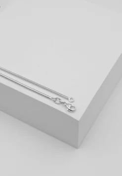 Collier Schlange Weissgold 750, 1.6mm, 50cm