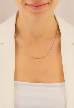 Collier Schlange Weissgold 750, 1.6mm, 50cm