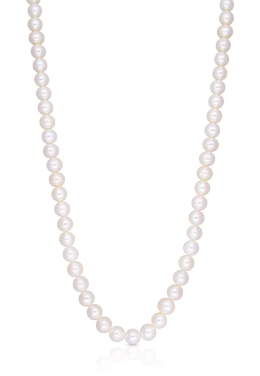 Collier Silber 925 Süsswasserperle 8-8.5mm