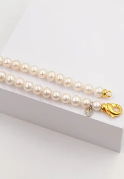 Collier Silber 925 Süsswasserperle 7-7.5mm