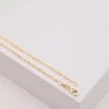 Collier Singapur Gelbgold 750, 1.8mm, 38cm