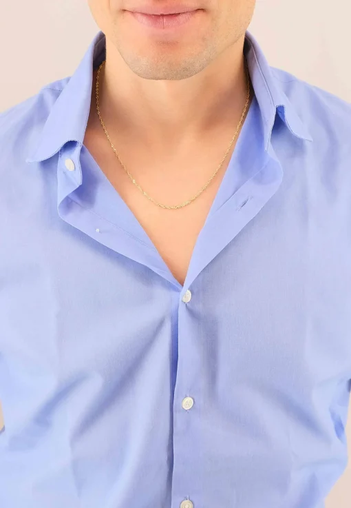 Collier Singapur Gelbgold 750, 1.9mm, 42cm