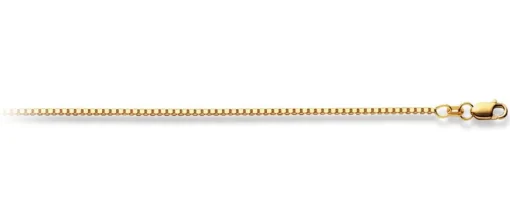 Collier Venezianer Gelbgold 750, 1.4mm, 60cm