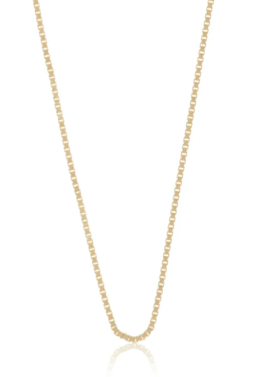 Collier Venezianer Gelbgold 375, 1.4mm, 42cm