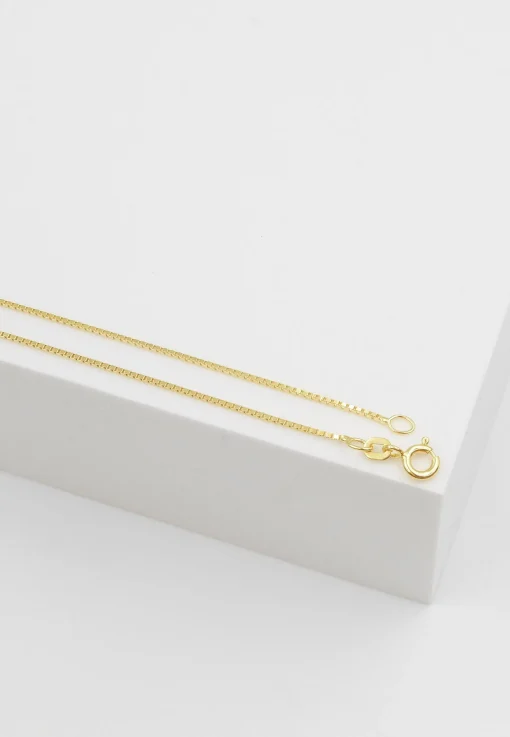 Collier Venezianer Gelbgold 585, 0.9mm, 45cm