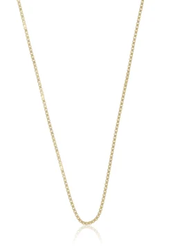 Collier Venezianer Gelbgold 375, 1.1mm, 50cm