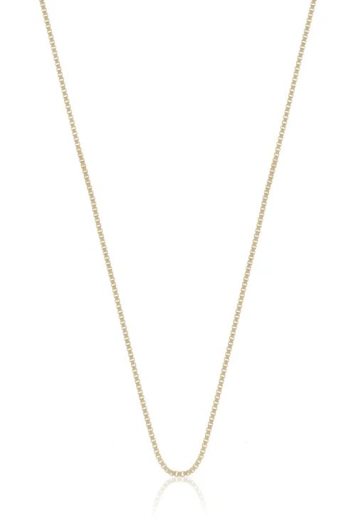 Collier Venezianer Gelbgold 750, 0.8mm, 45cm