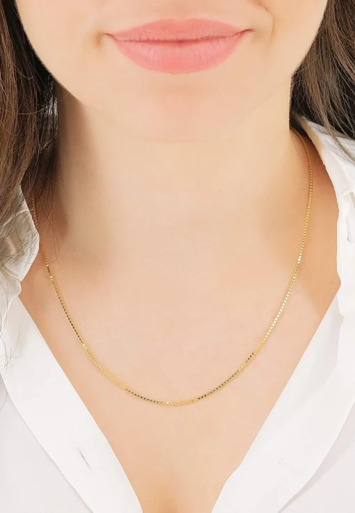 Collier Venezianer Gelbgold 585, 1.1mm, 50cm