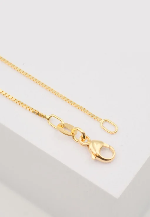 Collier Venezianer Gelbgold 750, 0.8mm, 45cm