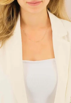 Collier Venezianer Gelbgold 750, 0.6mm, 40cm