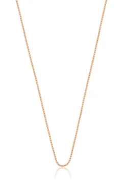 Collier Venezianer Rotgold 750, 1mm, 45cm