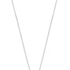 Collier Venezianer Weissgold 750, 0.8mm, 40cm