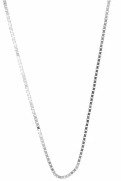 Collier Venezianer Weissgold 750, 0.9mm, 45cm