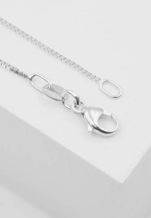 Collier Venezianer Weissgold 750, 0.8mm, 40cm