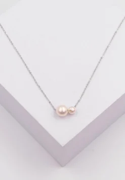 Collier Weissgold 750 Akoya Perle 5-8mm