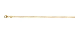 Collier Zopf Gelbgold 750, 1.7mm, 45cm