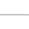 Collier Zopf Weissgold 750, 1.1mm, 40cm