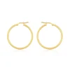 Creolen Gelbgold 750, 29mm