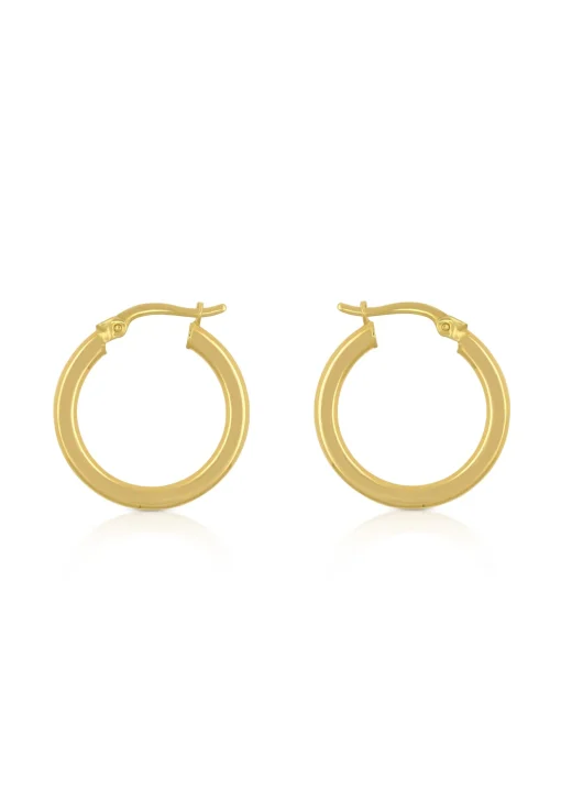 Creolen Gelbgold 750, 20mm