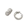 Creolen Silber 925 Zirkonia, 13x5mm