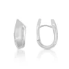 Creolen Weissgold 750, 17x5mm