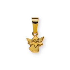 Engel Anhänger Gelbgold 750, 7mm