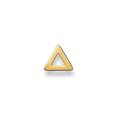 Fournitur Triangel Gelbgold 750, 8x9mm