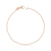 Fusskette Rundanker Rotgold 750, 24cm, 1.3mm