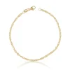 Fusskette Singapur Gelbgold 750, 24cm, 2.4mm
