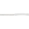 ID-Bracelet Panzer Silber 925, 4mm, 19cm