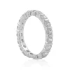 Memoire Ring Weissgold 750 Zirkonia