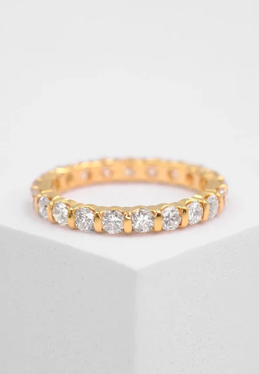 Mémoire Ring Diamant 1.50ct. Gelbgold 750