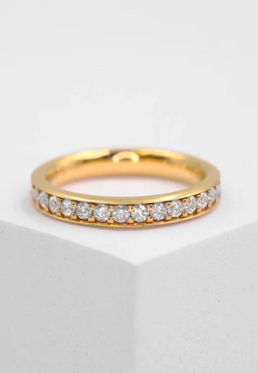 Mémoire Ring Diamant 1.00ct. Gelbgold 750