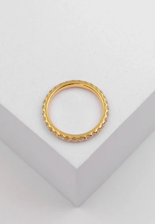 Mémoire Ring Diamant 1.00ct. Gelbgold 750