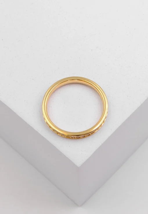 Mémoire Ring Diamant 0.50ct. Gelbgold 750