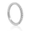 Mémoire Ring Diamant 1.00ct. Weissgold 750