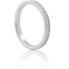 Mémoire Ring Diamant 0.50ct. Weissgold 750