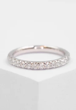 Mémoire Ring Diamant 1.00ct. Weissgold 750
