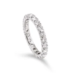 Mémoire-Ring Diamant 1.50ct. Weissgold 750