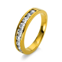 Mémoire-Ring 750/18K Gelbgold Diamant 0.75ct.